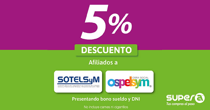 Descuento para afiliados SOTELSYM