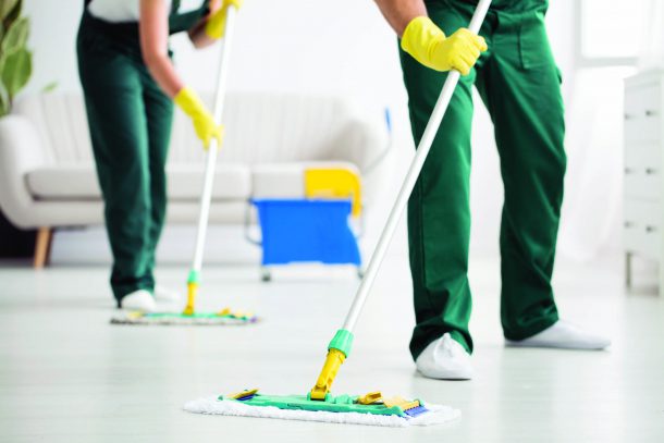 Trabajadores de limpieza SOTELSYM